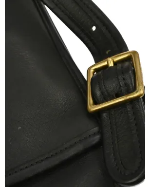 Coach Vintage 1996 バックル レザー トートバッグ（ブラック） - サムネイル3