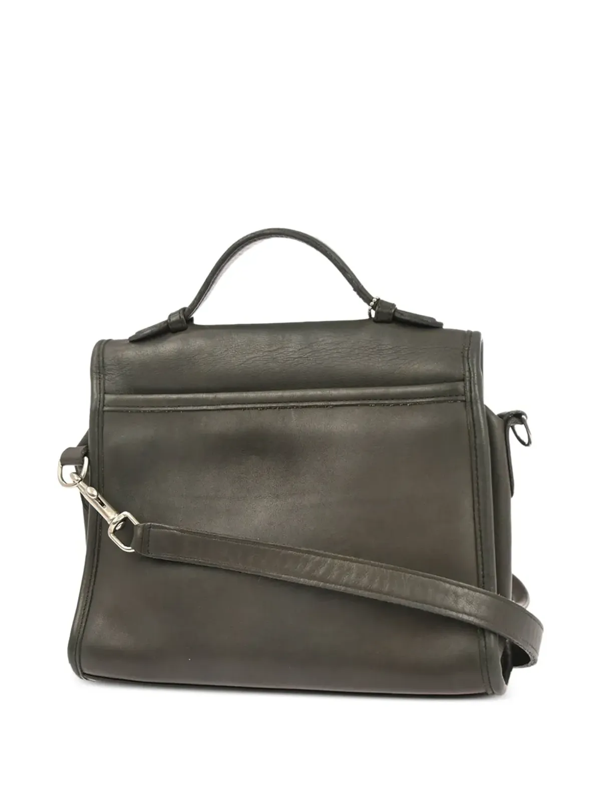 Coach Vintage 1999年トップハンドルレザートートバッグ - 画像2