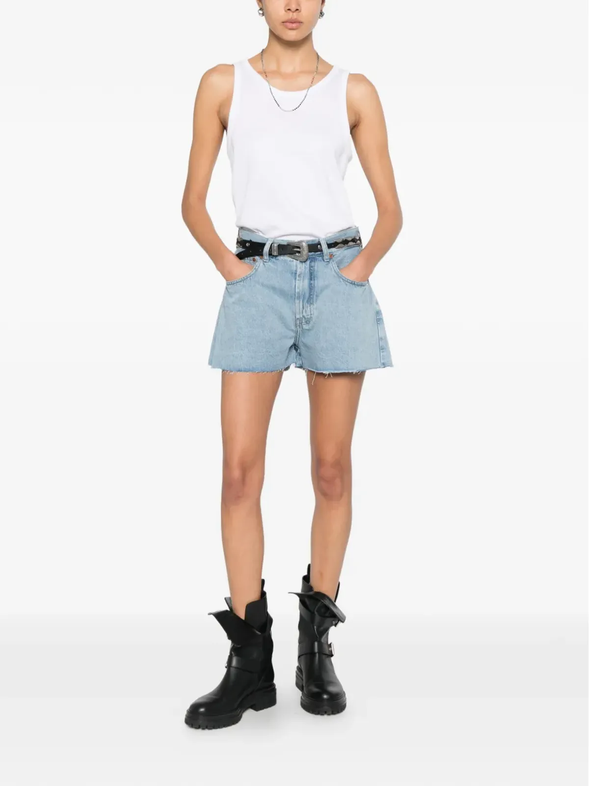 LOIS JEANS サンドラ デニムショーツ - 画像2