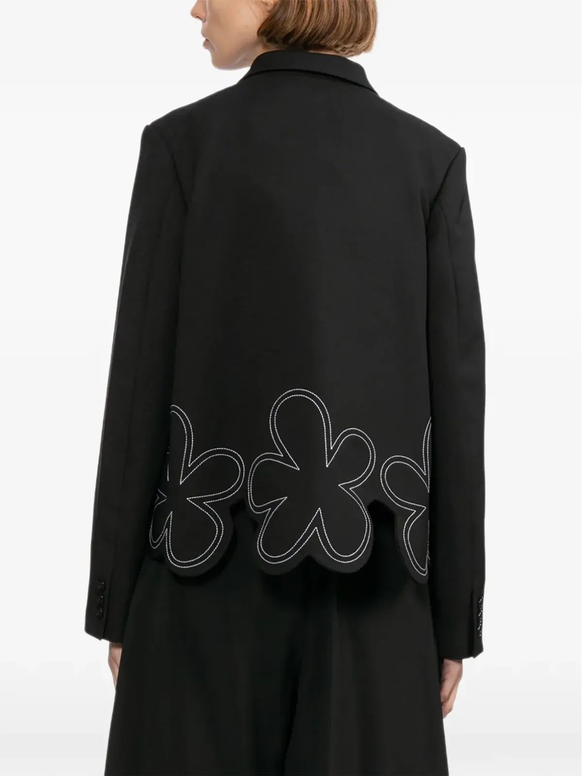 Comme Des Garçons Girl 花柄刺繍ジャケット - 画像4