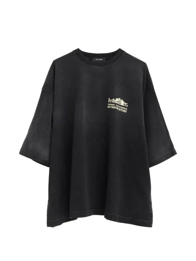 Willy Chavarria Willy Chavarria プリントTシャツ ブラックの商品画像