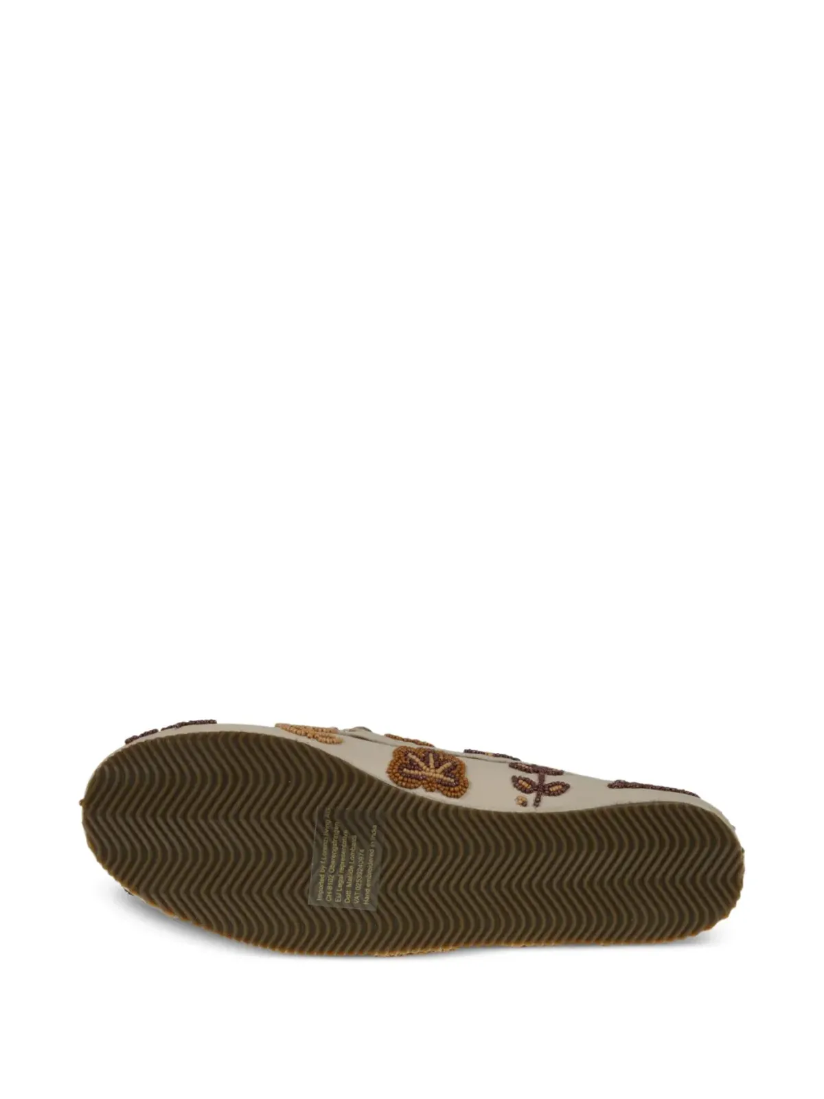 DE SIENA SHOES ビーズ付きモカシンローファー - 画像5