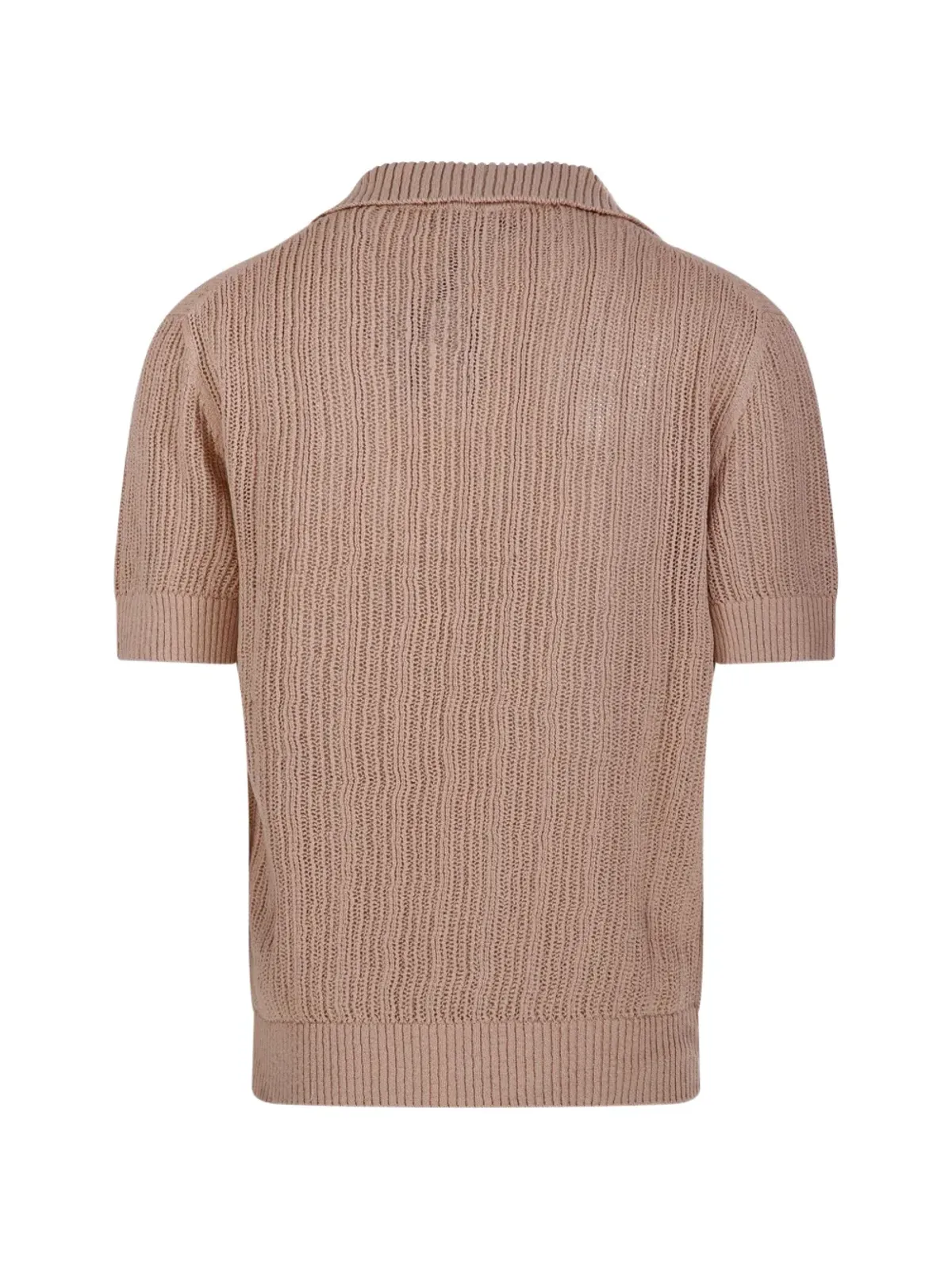 Altea Vネック半袖ニットシャツ - 画像2