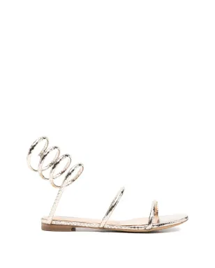 Lola Cruz グレタ スパイラルストラップ フラットサンダル - サムネイル1