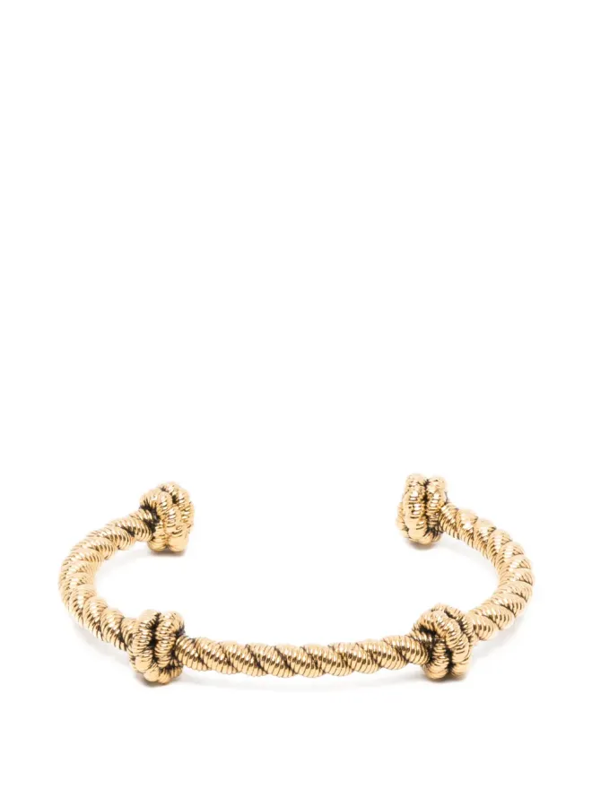 Aurelie Bidermann Aurelie Bidermann Palazzo knot bracelet - Goldの商品画像