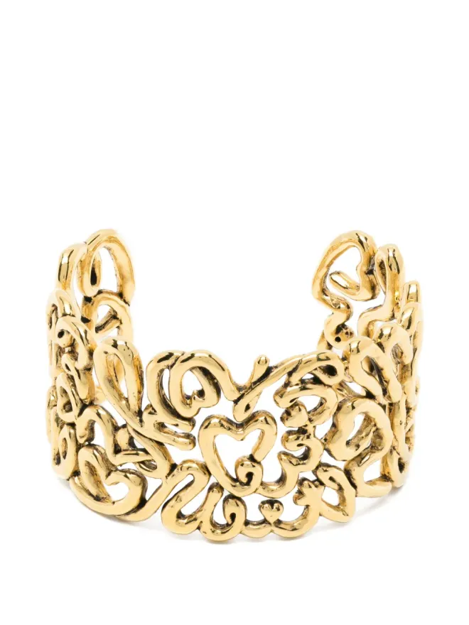 Aurelie Bidermann Aurelie Bidermann Sweenyハートブレスレット ゴールドの商品画像