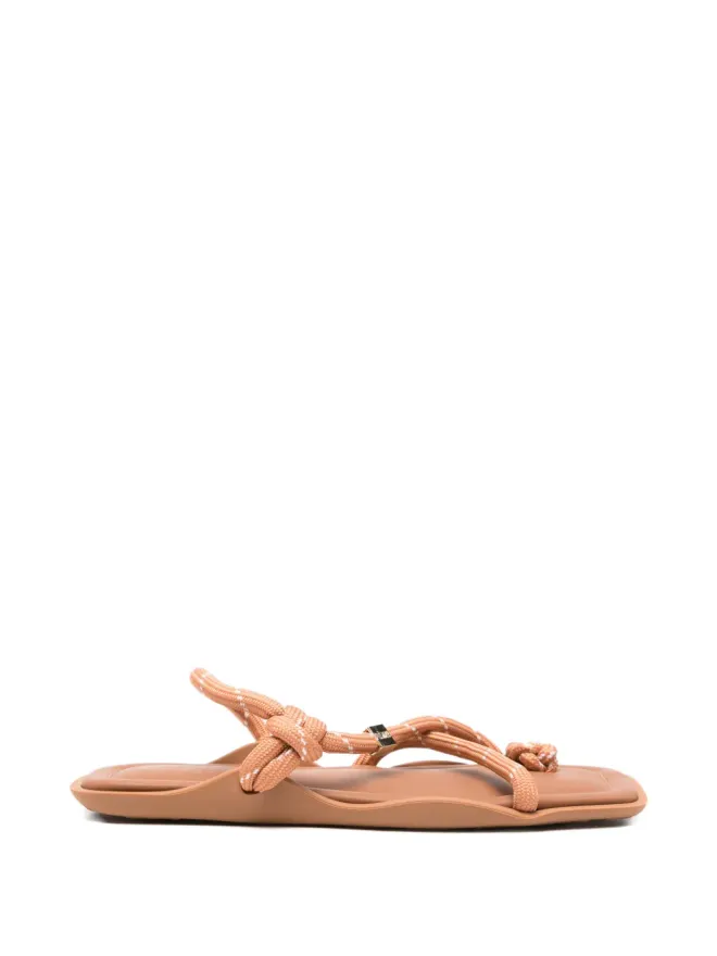 Flòwze Flòwze Fló Square strap sandals - Brownの商品画像