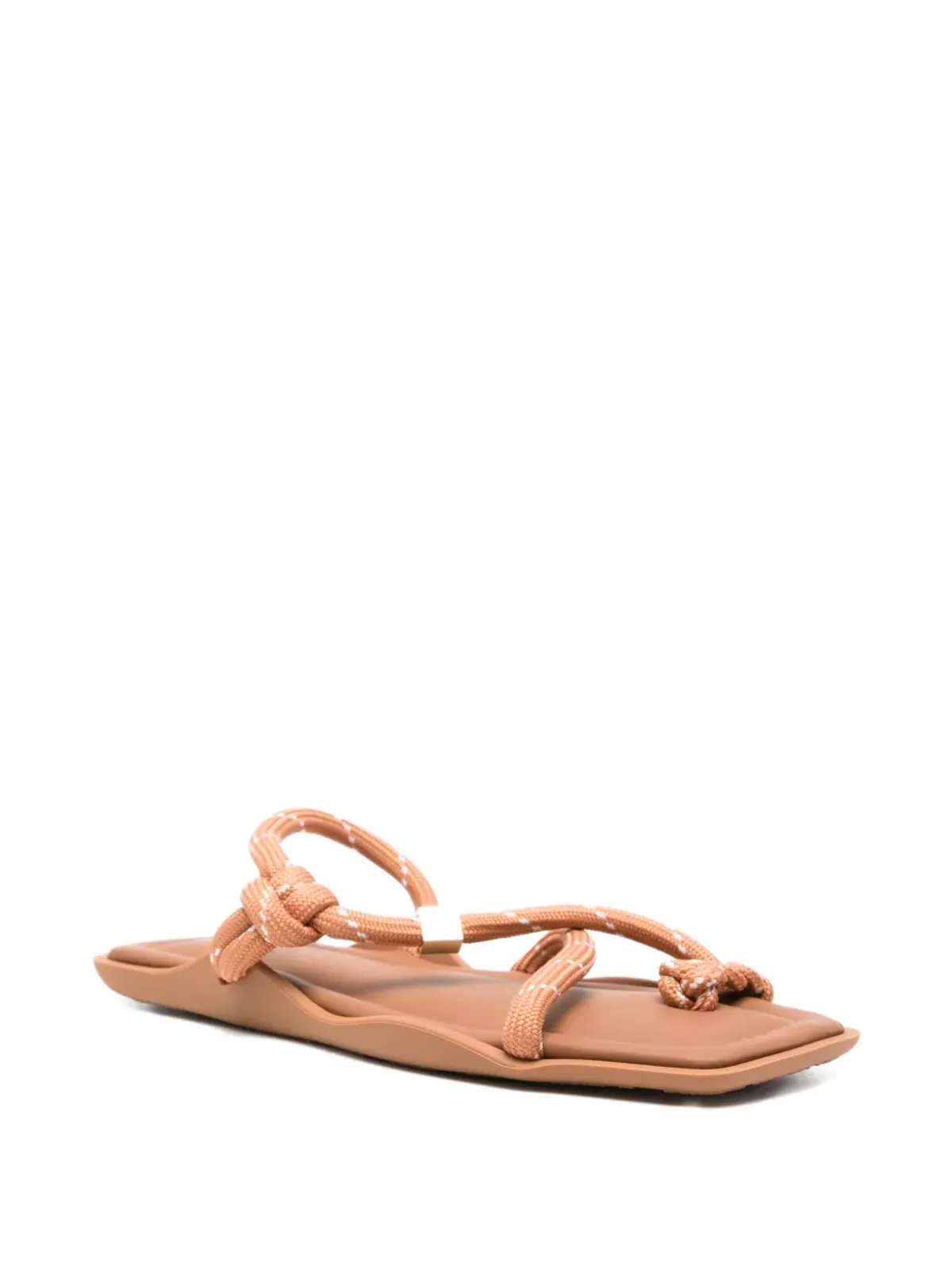Flòwze Fló Square strap sandals - Brown - 画像2