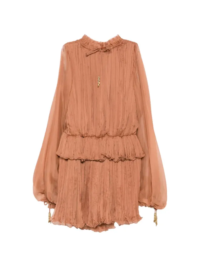 M.Marquise M.Marquise ディアナ ラッフルプリーツミニドレスの商品画像