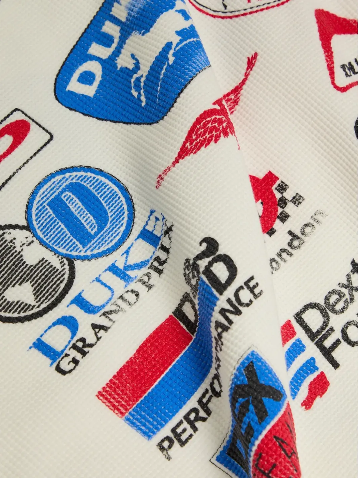 DUKE & DEXTER ワッフルプリントTシャツ - White - 画像2