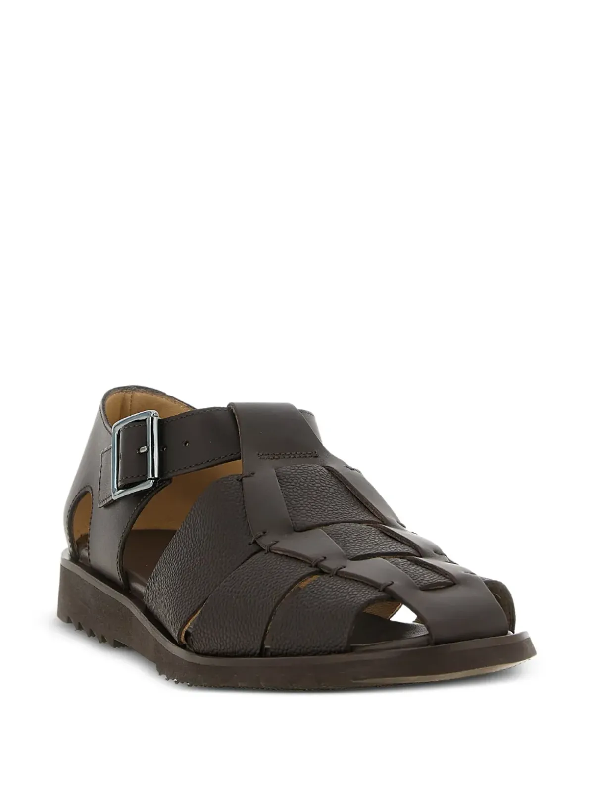 Paraboot パシフィック ハンマードレザー サンダル - 画像2