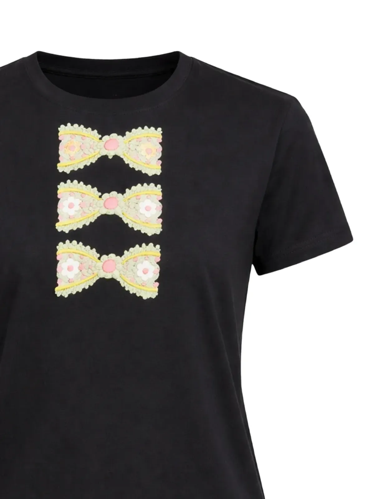 Cynthia Rowley フォイルプリントTシャツ - 画像2