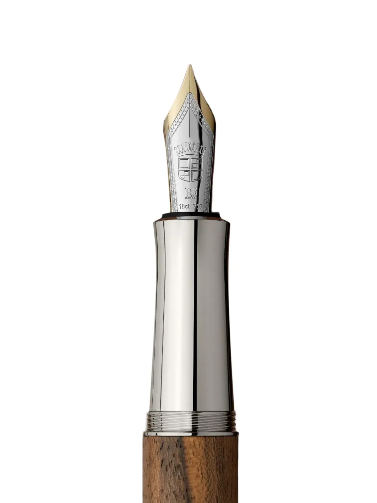 Graf von Faber-Castell 木目ディテール万年筆 - 画像5