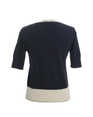 Luisa Spagnoli Vintage 半袖クルーネックセーター - サムネイル2