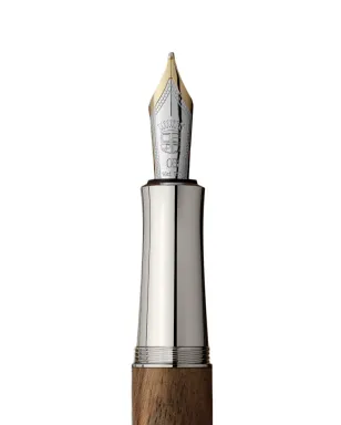 Graf von Faber-Castell 木製パネル万年筆 - シルバー - サムネイル5