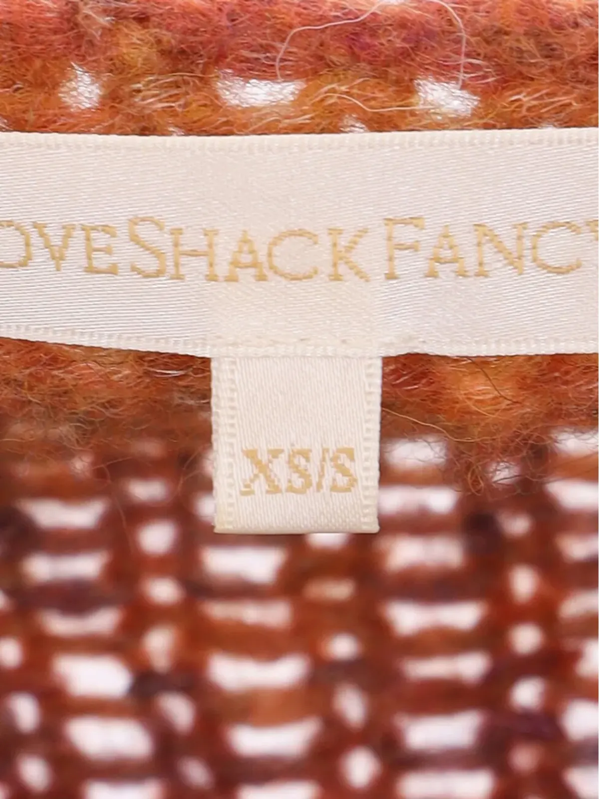 LoveShackFancy ヴィンテージ ベルト付きカーディガン - 画像4
