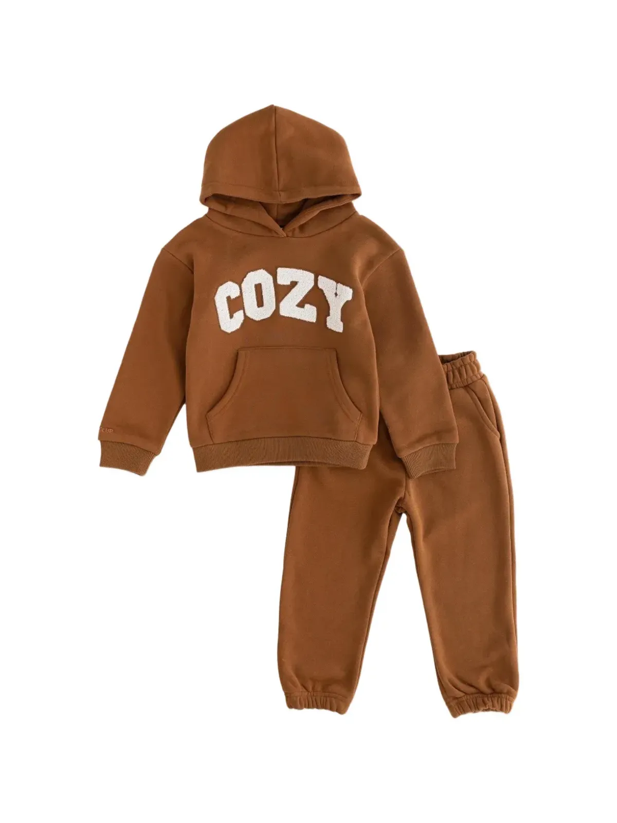 Cozy Crew Club フード付きグラフィック トラックスーツ - 画像1