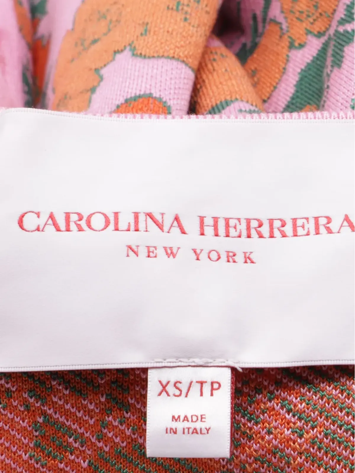Carolina Herrera Vintage フローラルカーディガン - 画像5