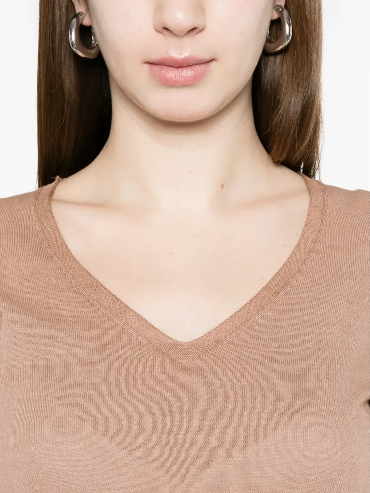 AROVESCIO VネックTシャツ - 画像5