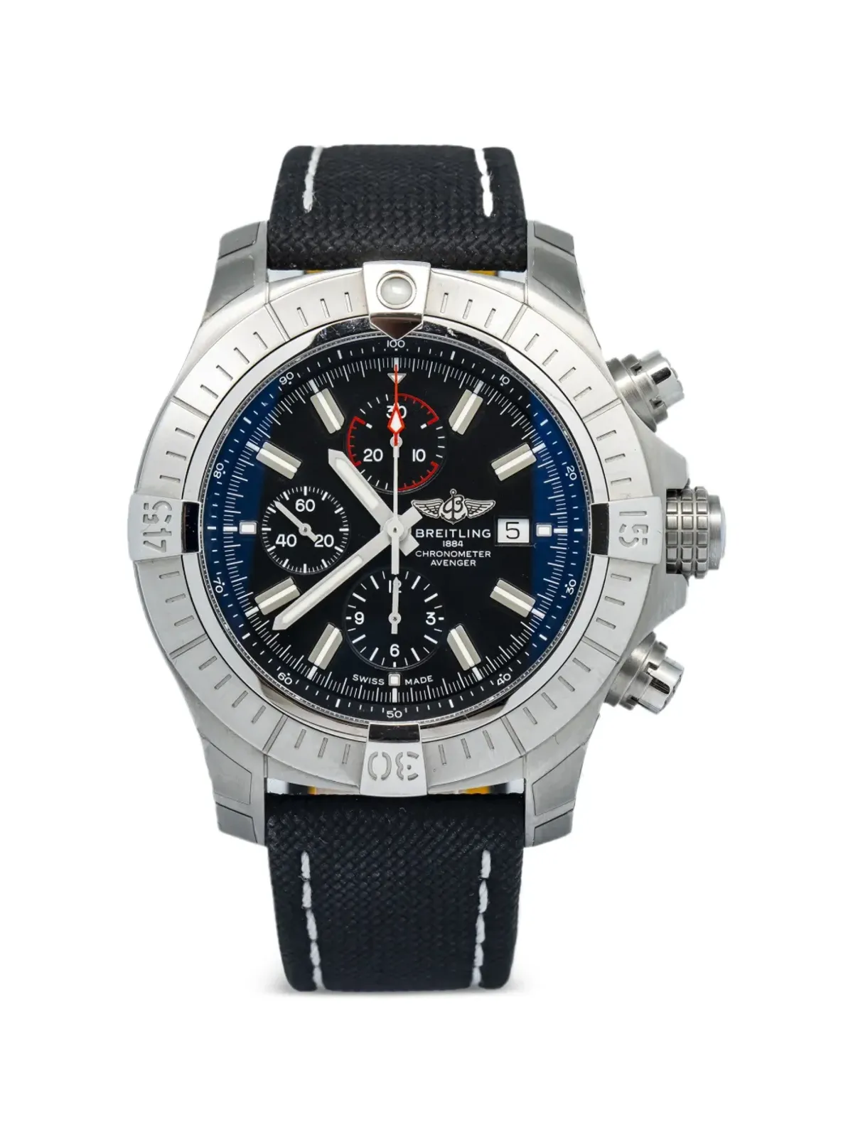 Breitling スーパーヴァンジャー ウォッチ ブラック - 画像1