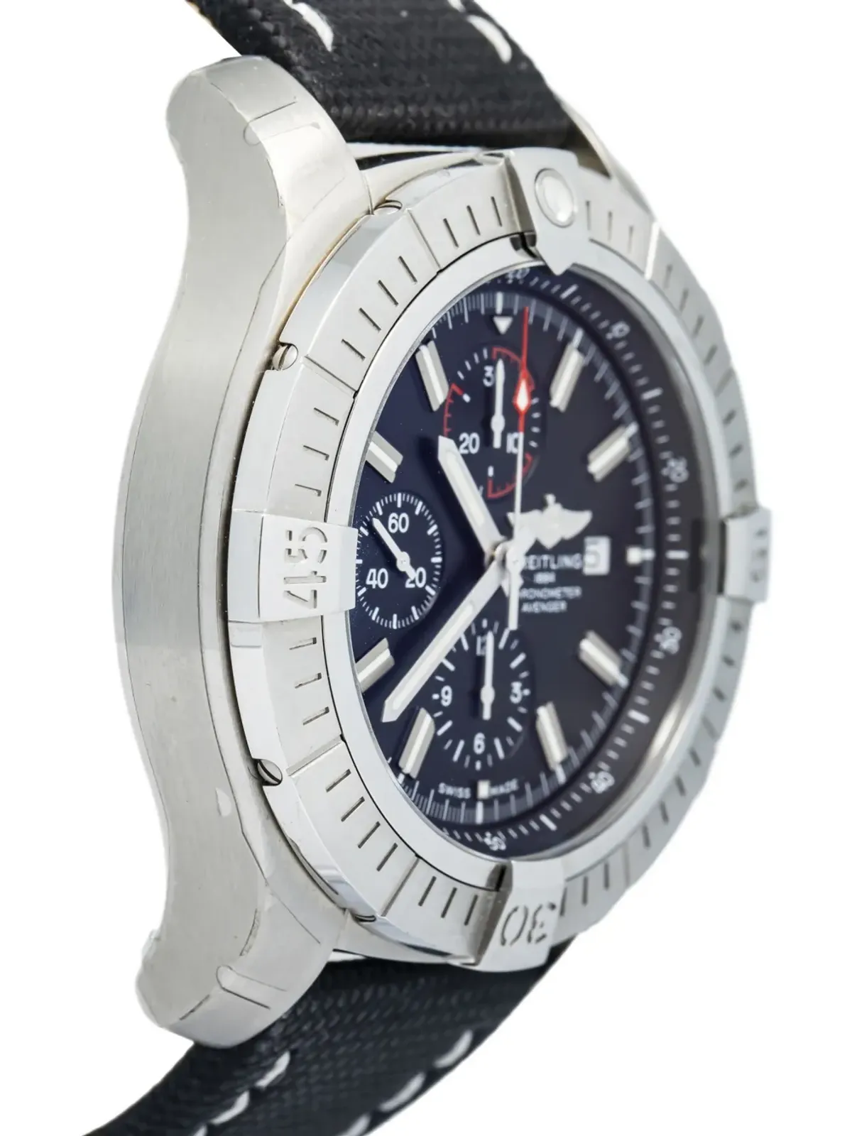 Breitling スーパーヴァンジャー ウォッチ ブラック - 画像3