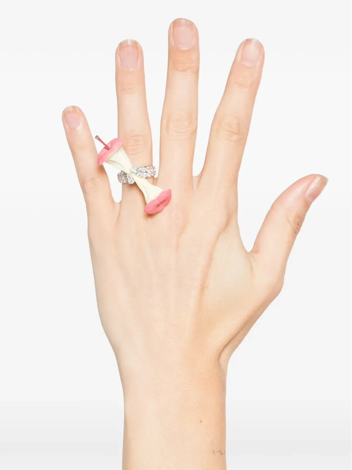 YVMIN Paradise/Apple Core Spin ring - Silver - 画像2