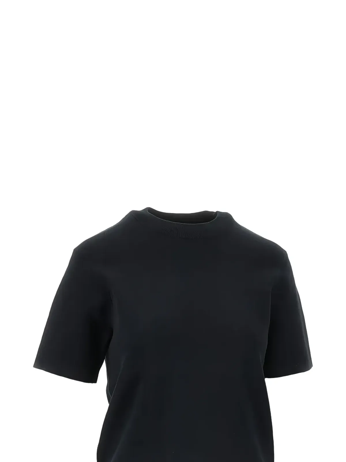 ENTIRE STUDIOS mercerized short-sleeve T-shirt - Black - 画像2