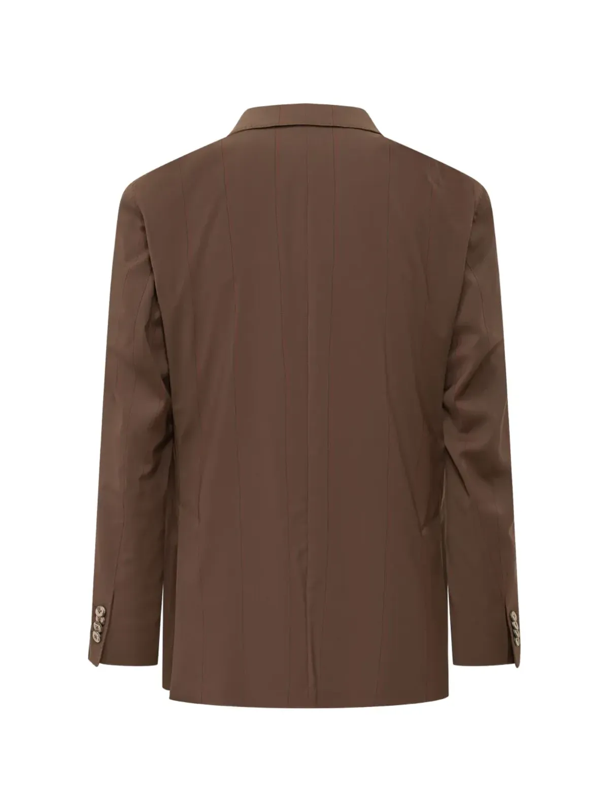 Gabriele Pasini ダブルブレストストライプジャケット - Brown - 画像2