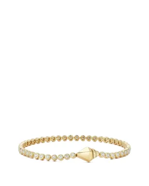 Walters Faith ベゼルダイヤモンド テニスブレスレット - Gold - サムネイル1