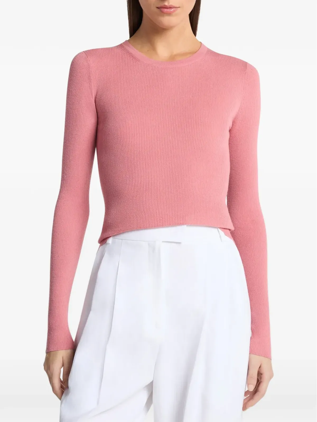 Michael Kors Collection Huttonリブ編みトップス - 画像2