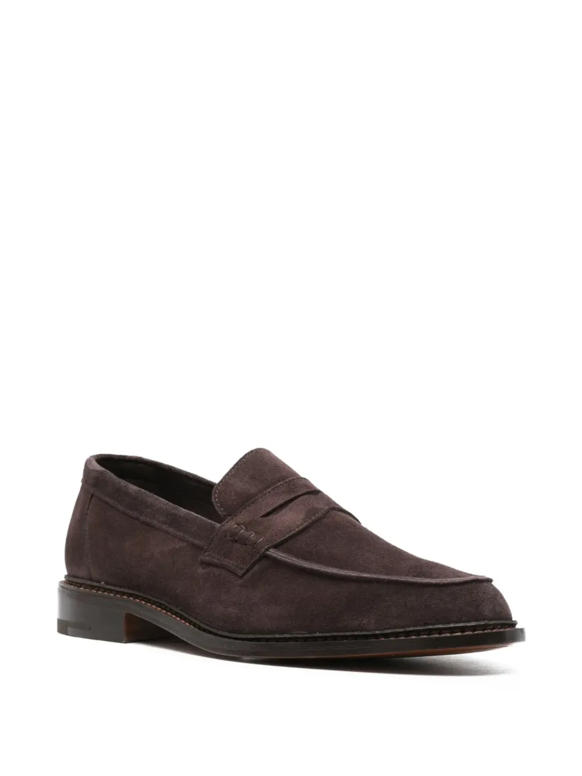 Tricker's ソニー ペニー レザー スニーカー - 画像2
