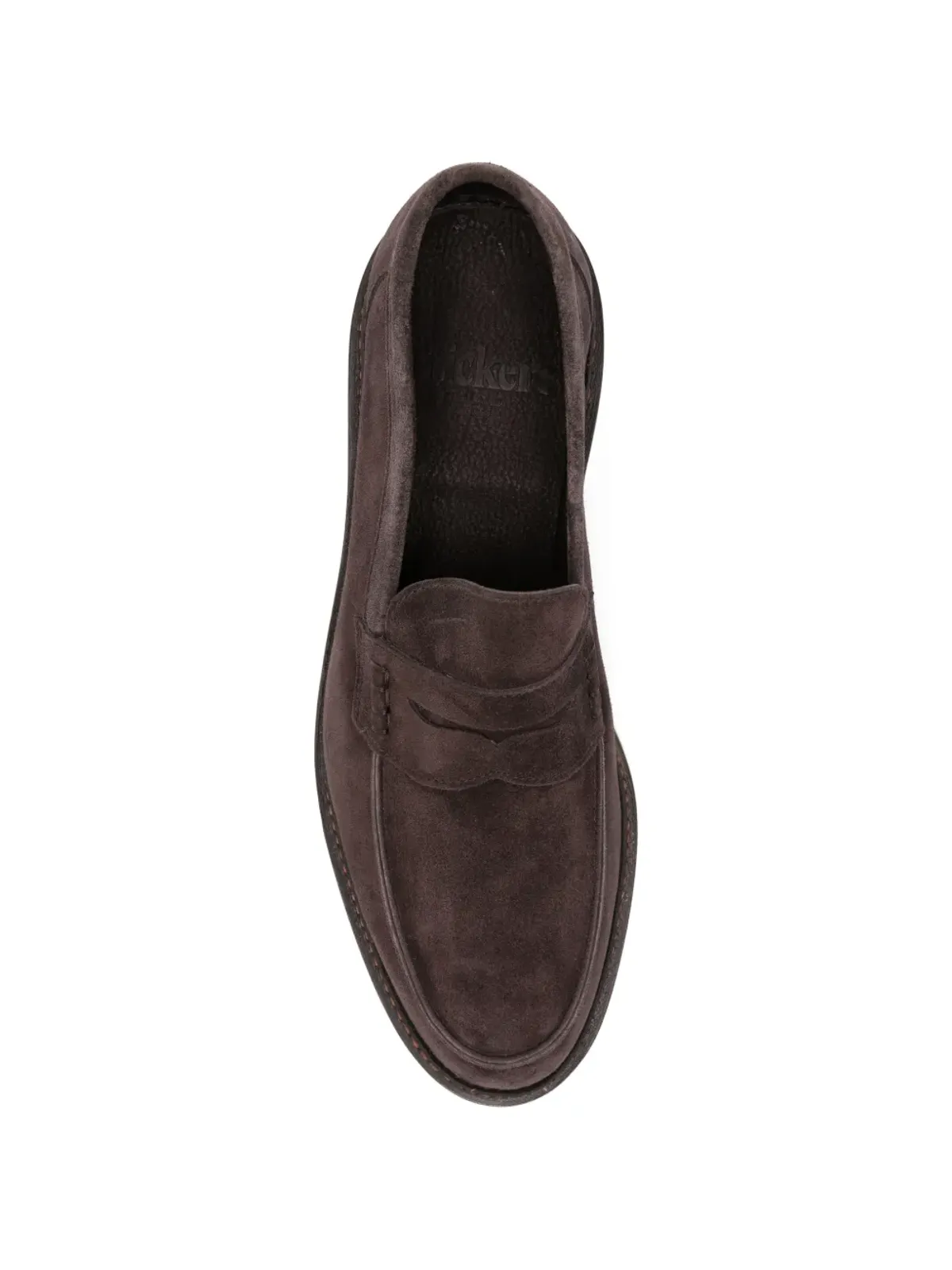 Tricker's ソニー ペニー レザー スニーカー - 画像4