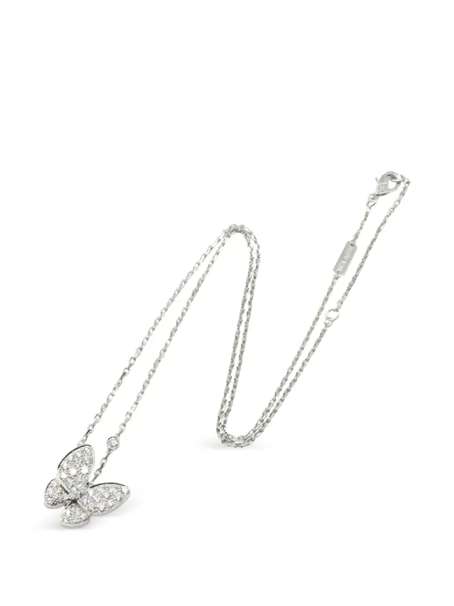 Van Cleef & Arpels Pre-Owned Van Cleef & Arpels Pre-Owned 蝶モチーフ ダイヤモンド ネックレスの商品画像
