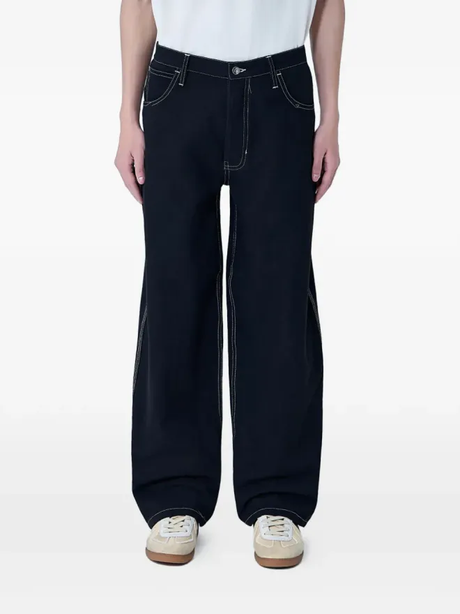 STORY mfg. STORY mfg. Poetry ロゴパッチジーンズの商品画像