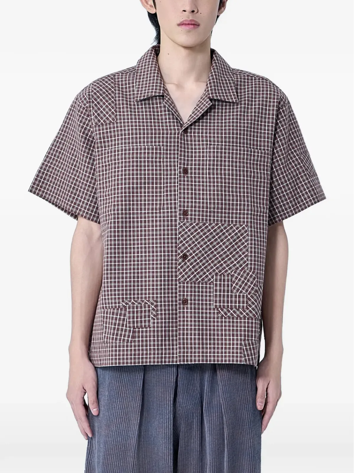 STORY mfg. チェック柄シャツ - 画像1