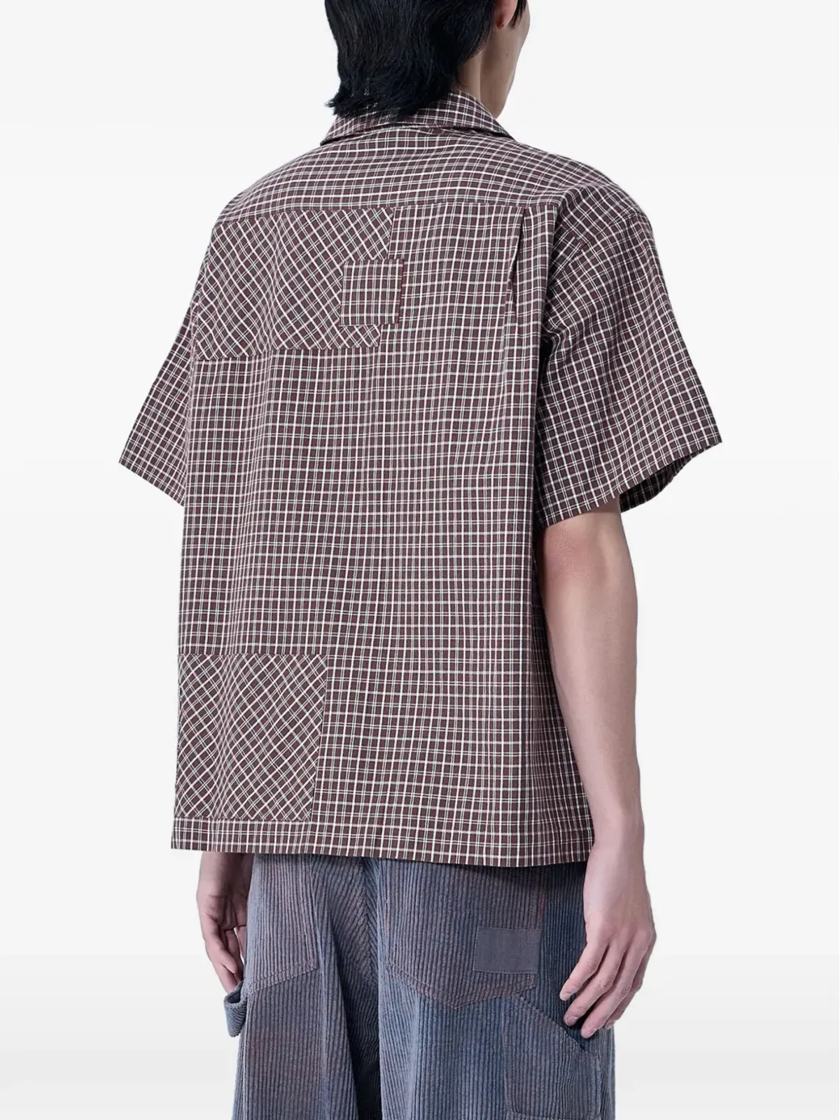 STORY mfg. チェック柄シャツ - 画像3