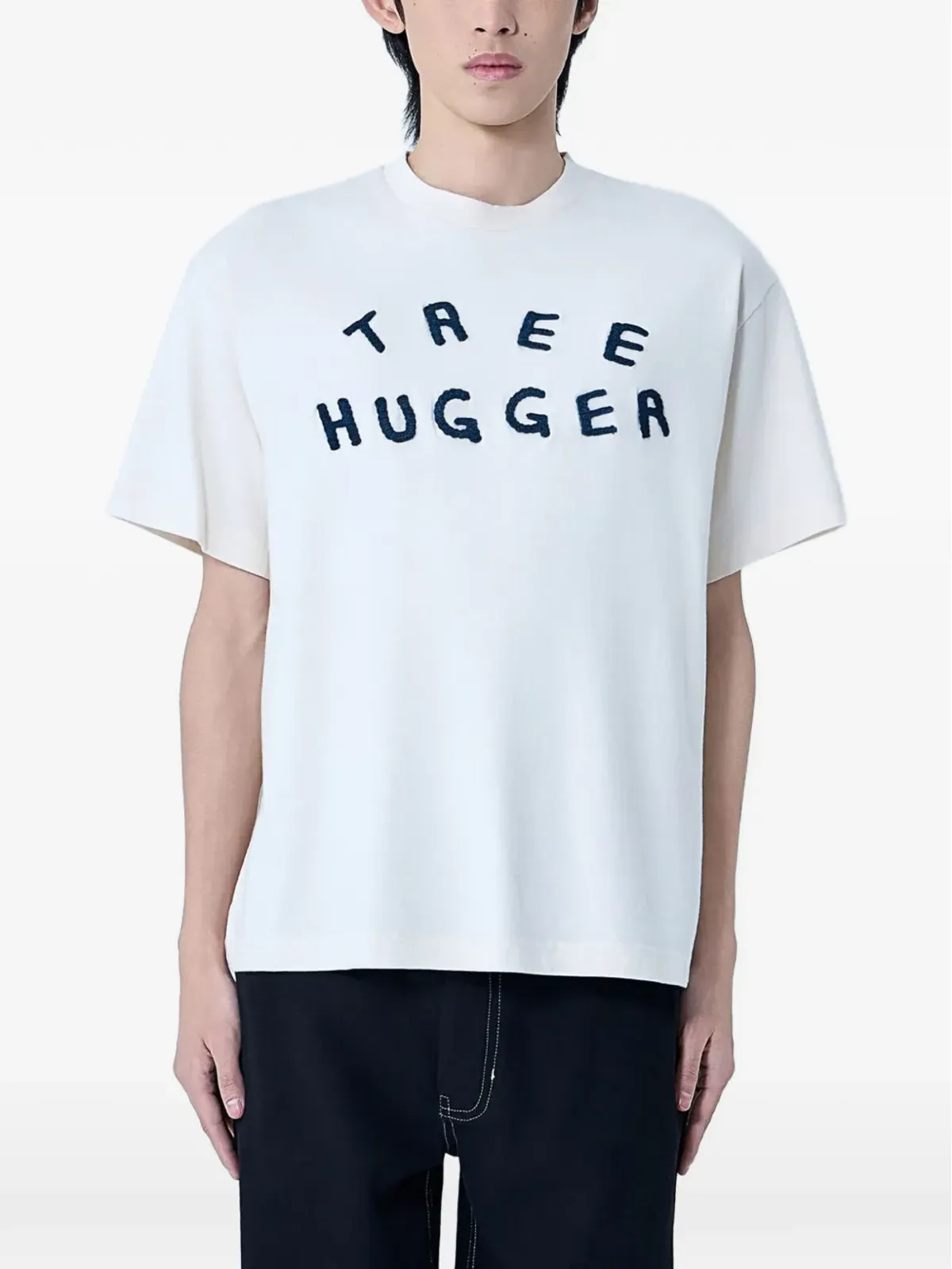 STORY mfg. ロゴ刺繍Tシャツ - 画像1