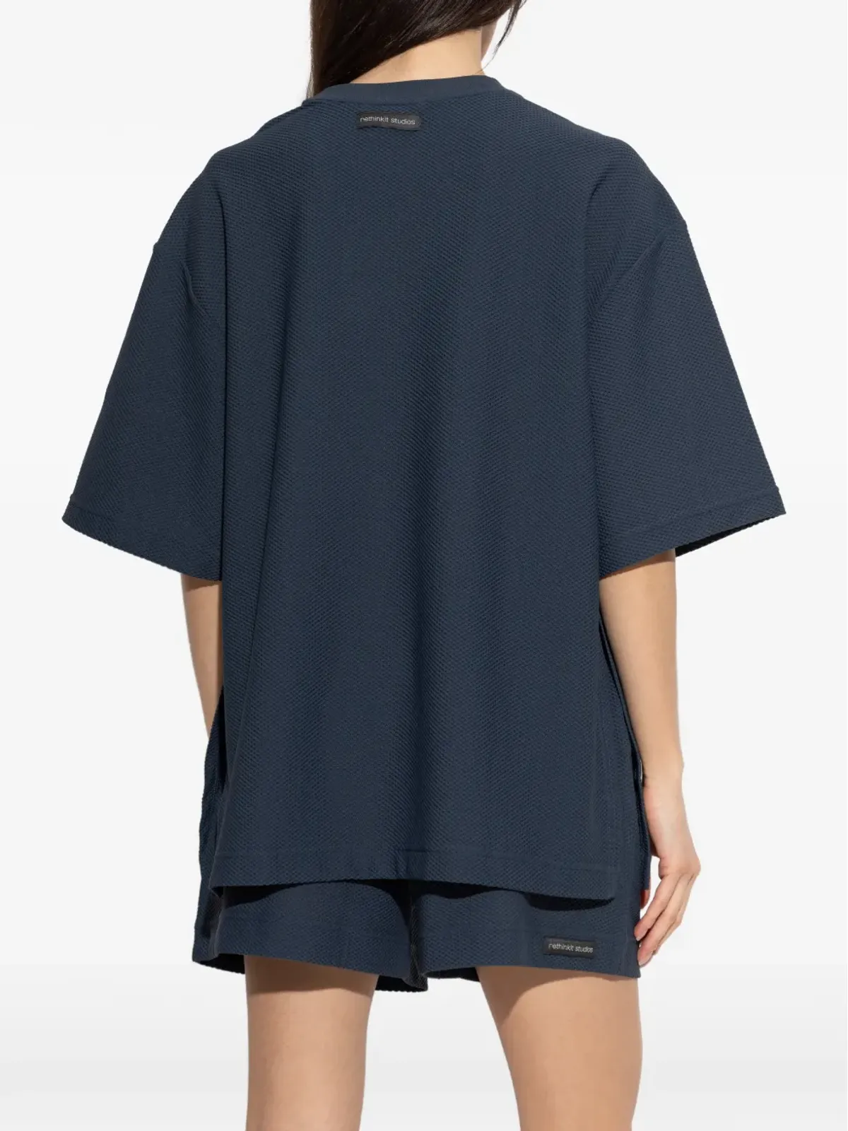 RETHINKIT STUDIOS メッシュTシャツ - ブルー - 画像4