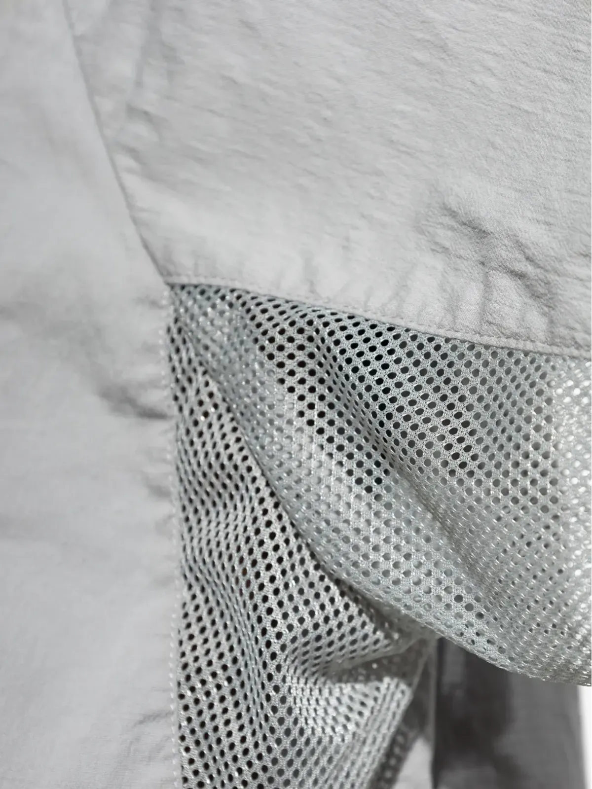RETHINKIT STUDIOS mesh-panel jacket - Grey - 画像5