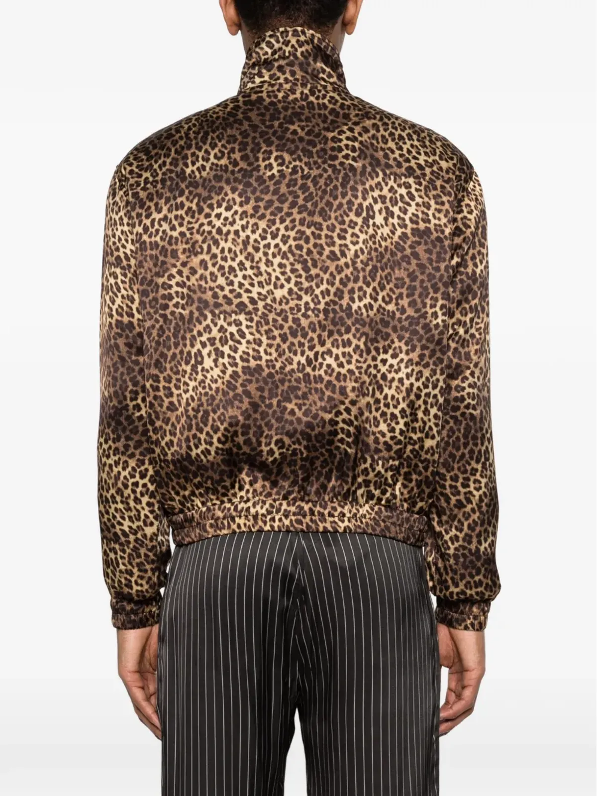 Ernest W. Baker アニマルプリント ジップファスナー付き ジャケット - 画像4