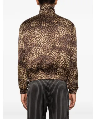 Ernest W. Baker アニマルプリント ジップファスナー付き ジャケット - サムネイル4