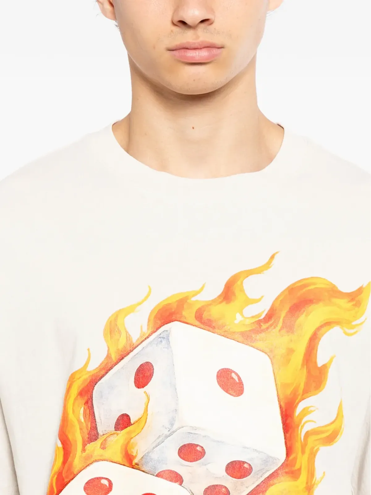 Melt ダイスグラフィックTシャツ - 画像5