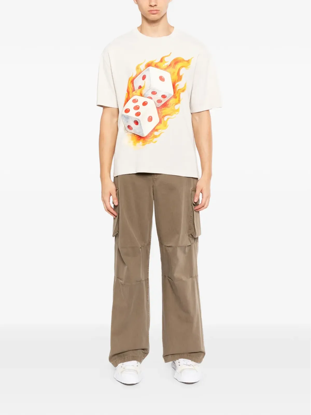 Melt ダイスグラフィックTシャツ - 画像2