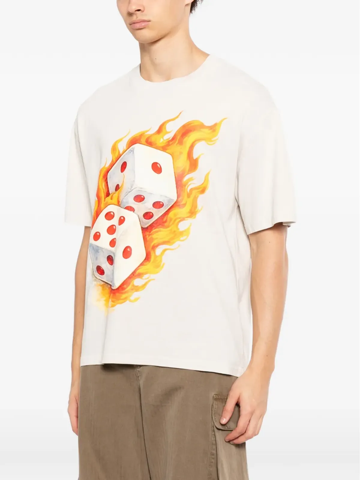 Melt ダイスグラフィックTシャツ - 画像3