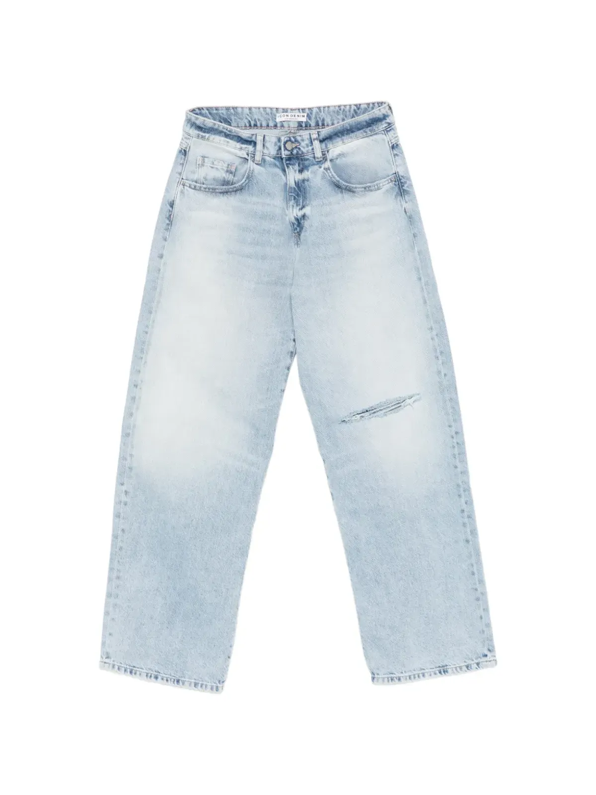 ICON DENIM デニムストレートジーンズ - 画像1