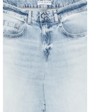 ICON DENIM デニムストレートジーンズ - サムネイル3