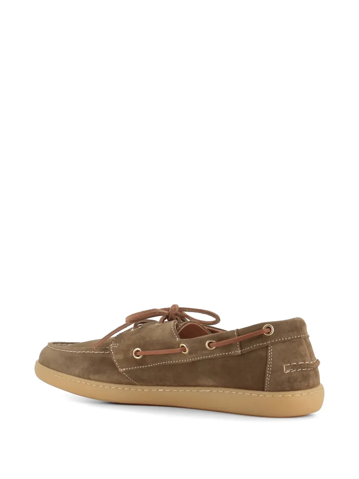 Astorflex Velaflex lace-up suede boat shoes - Brown - 画像2
