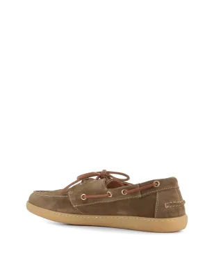 Astorflex Velaflex lace-up suede boat shoes - Brown - サムネイル2