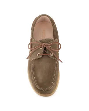 Astorflex Velaflex lace-up suede boat shoes - Brown - サムネイル3