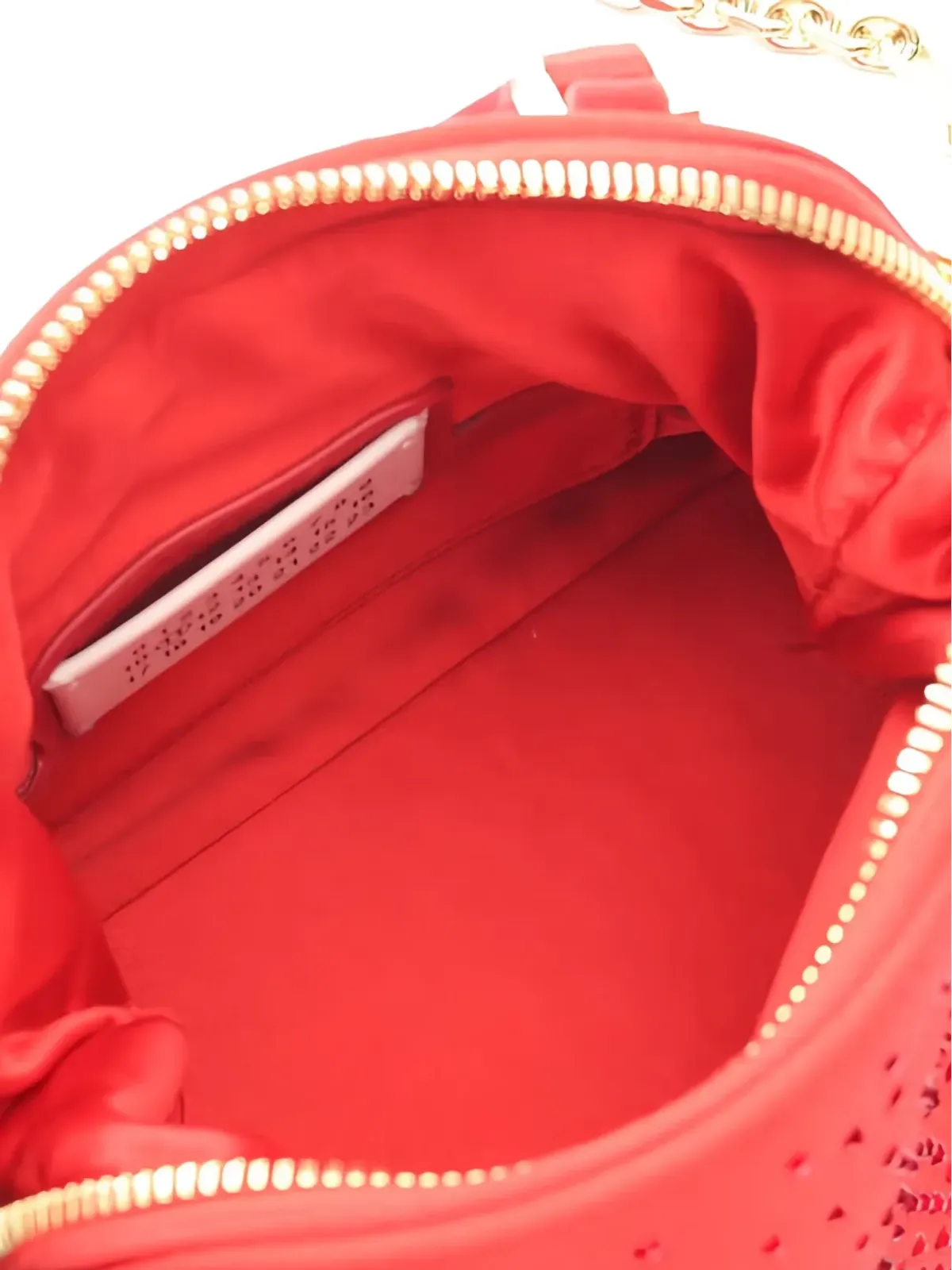 Maison Martin Margiela Pre-Owned 5AC ミニハンドバッグ レッド - 画像4